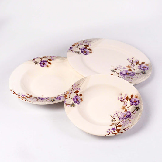 Pack Of 6Pcs Plates MAJESTIC Melamine Double Glazed Premium Quality Plates HEAVY WEIGHT