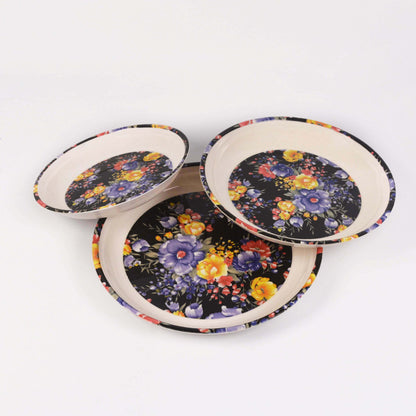 Majestic Melamine 6 pieces plate RT set  Made of BPA-free break resistant melamine