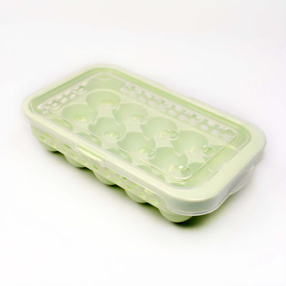 Egg Container for Refrigerator  Egg Holder with Lid and lock| Egg Tray for Storage PACK OF ONE