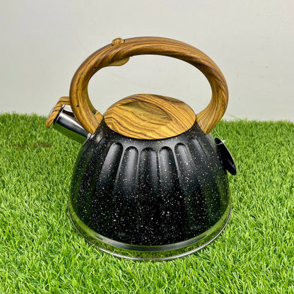 3.2L Stainless Steel Kettle with Unique Marble Coating Design