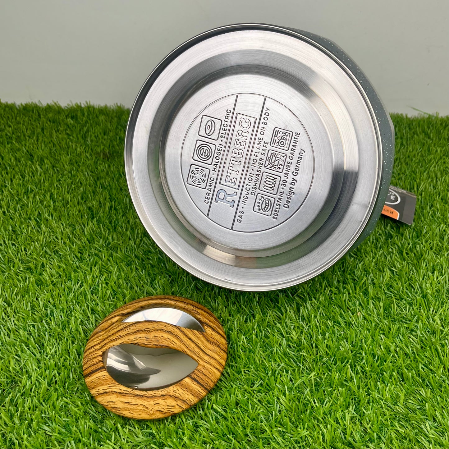 3.5L Stainless Steel Kettle with Unique Marble Coating Design