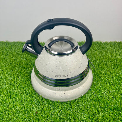 3.5L Stainless Steel Kettle with Unique Marble Coating Design