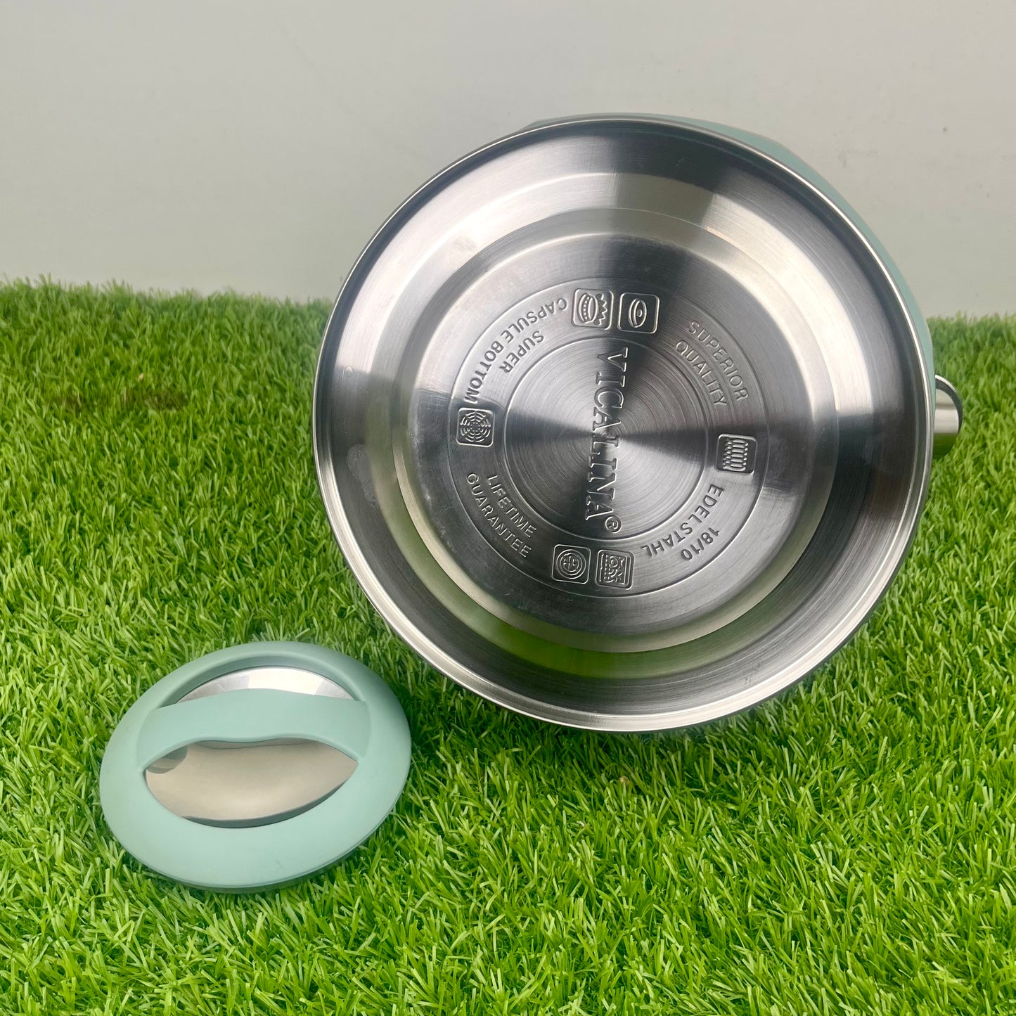 3.5L Stainless Steel Kettle with Unique Matt Green Design