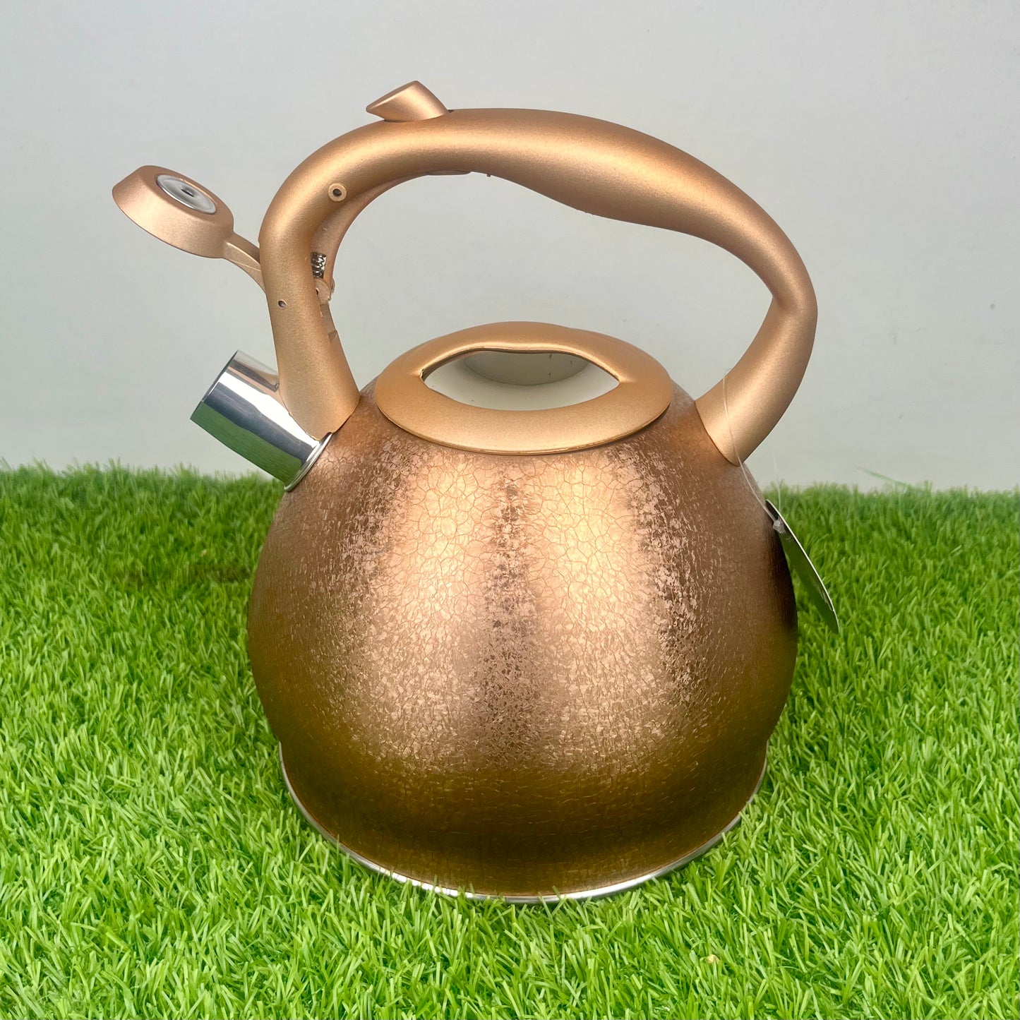 3.5 litres Hausroland Customized Kitchen Whistling Stove Top Metal Stainless Steel Gas Water Kettle Teapots