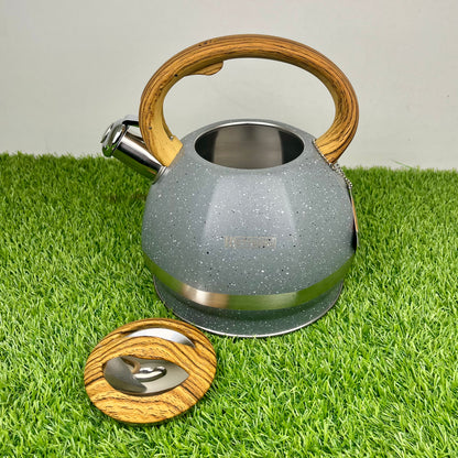 3.5L Stainless Steel Kettle with Unique Marble Coating Design