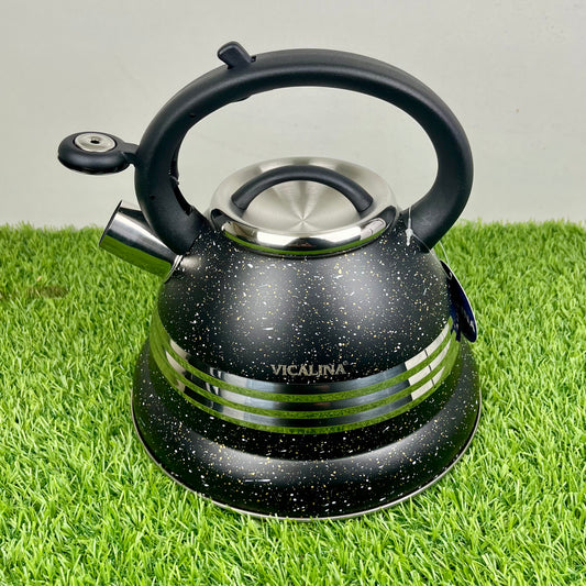 3.5L Stainless Steel Kettle with Unique Marble Coating Design