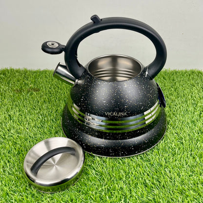 3.5L Stainless Steel Kettle with Unique Marble Coating Design