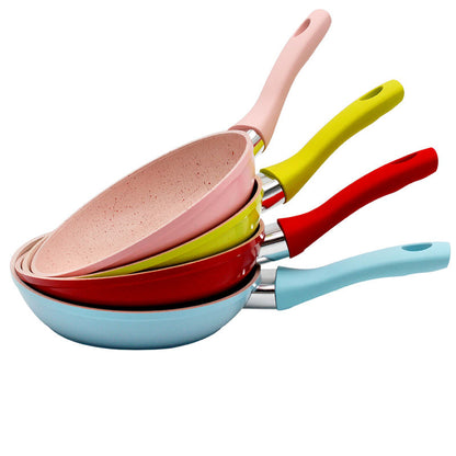 16CM orged Aluminum Alloy Non Stick Fry Pan Non-stick Fry Pan Egg Omelet Beef Steak Kitchen Nonstick Frying Pan