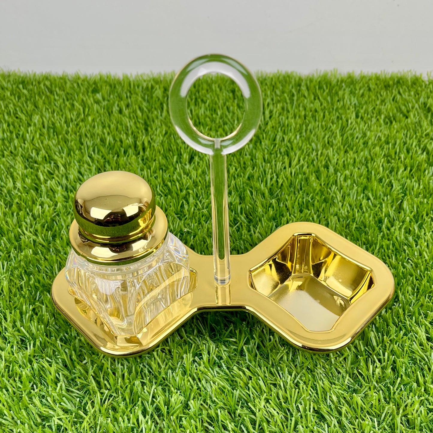 Namak Dani 2 𝗣𝗶𝗲𝗰𝗲 Acrylic Premium Quality Imported Transparent Household & Restaurant Spice Chili Flake Salt Pot Set Holder 🌶️🧂🫚