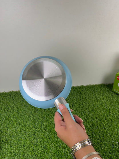 16CM orged Aluminum Alloy Non Stick Fry Pan Non-stick Fry Pan Egg Omelet Beef Steak Kitchen Nonstick Frying Pan