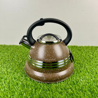 3.5L Stainless Steel Kettle with Unique Marble Coating Design