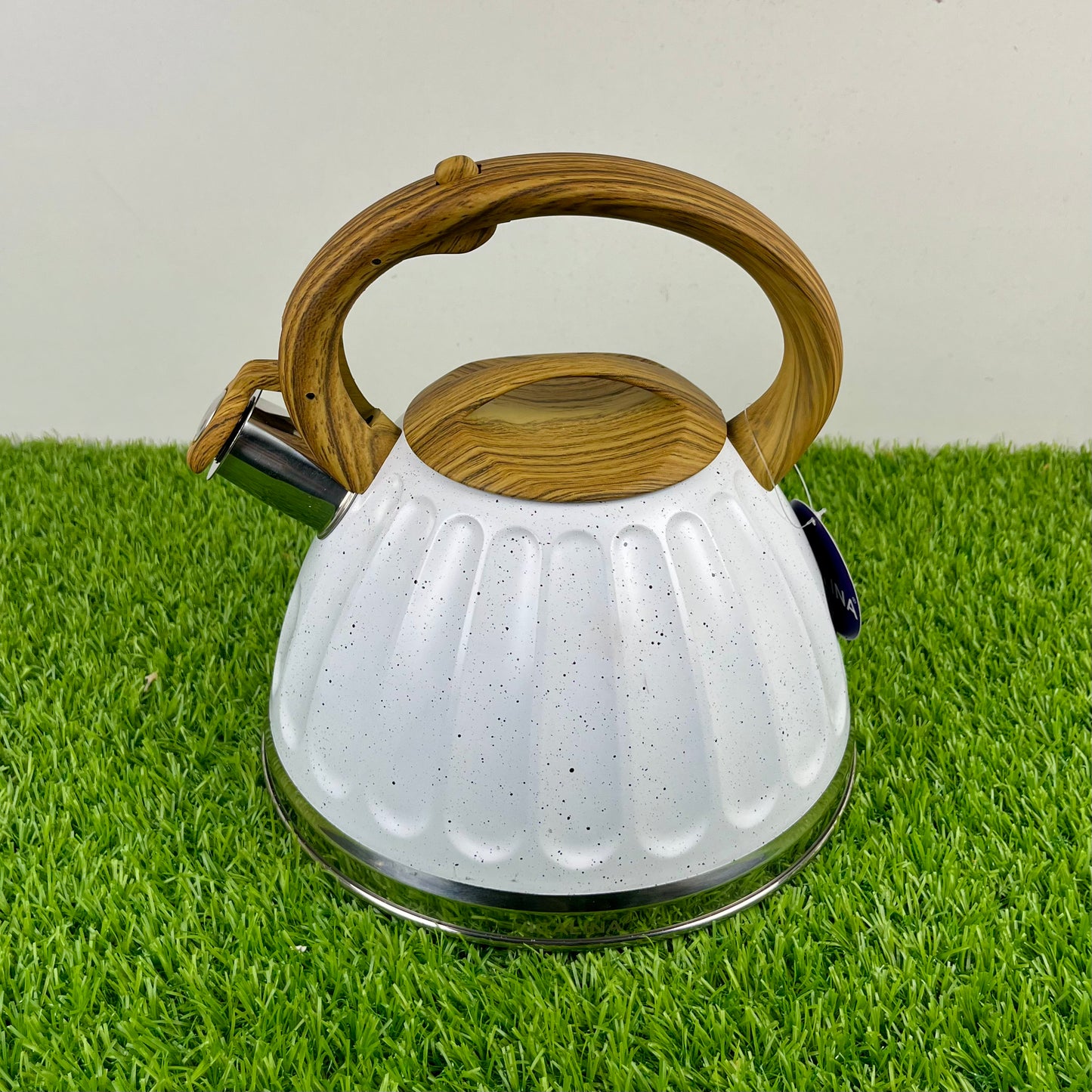 3.2L Stainless Steel Kettle with Unique Marble Coating Design