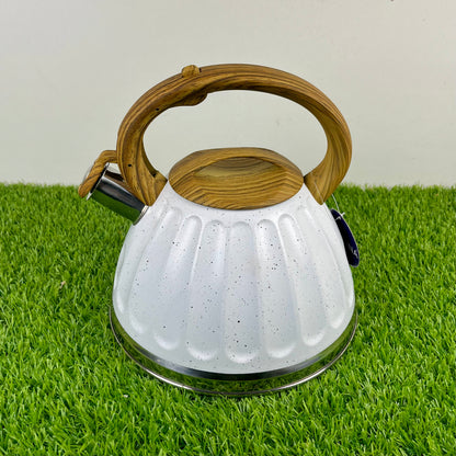 3.2L Stainless Steel Kettle with Unique Marble Coating Design