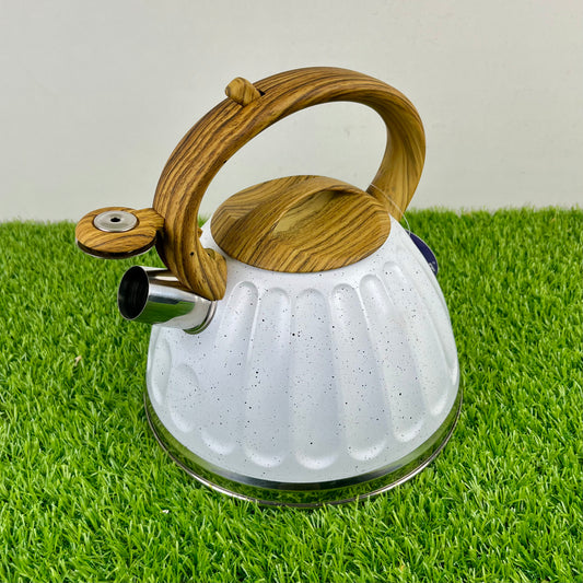 3.2L Stainless Steel Kettle with Unique Marble Coating Design