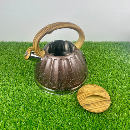 3.2L Stainless Steel Kettle with Unique Marble Coating Design