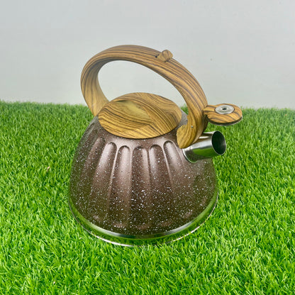 3.2L Stainless Steel Kettle with Unique Marble Coating Design