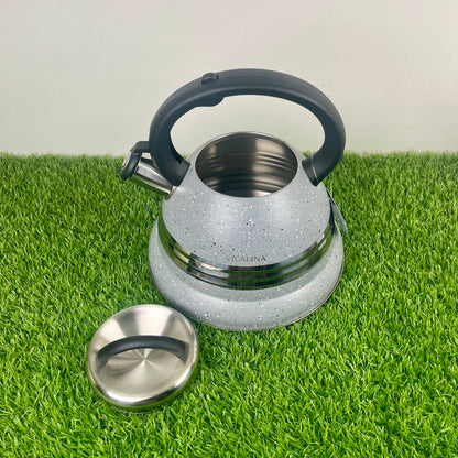 3.5L Stainless Steel Kettle with Unique Marble Coating Design