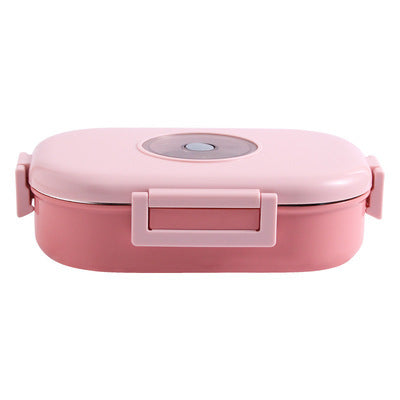 Hot Sale High Quality Tiffin 304 Stainless Steel PP Plastic Lid Bento Box Inox Sustainable Lunch Box Kids Children Lunch Box