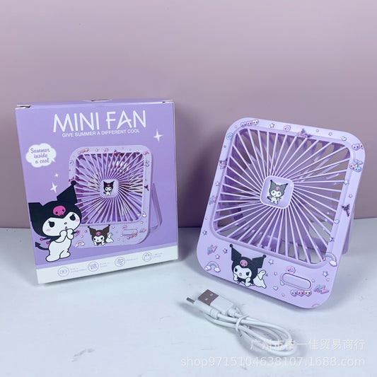 Hot Selling USB Portable Mini Air Cooling Fan outdoor stroller Toys for Baby Excellent outdoor toys ( Purple Color Only )📍