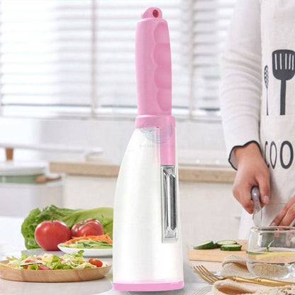 Peeler With storage box Potato Peeler Carrot Stainless Potatoes Cucumber Carrot Vegetable Apple Peeler