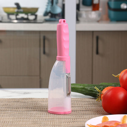 Peeler With storage box Potato Peeler Carrot Stainless Potatoes Cucumber Carrot Vegetable Apple Peeler