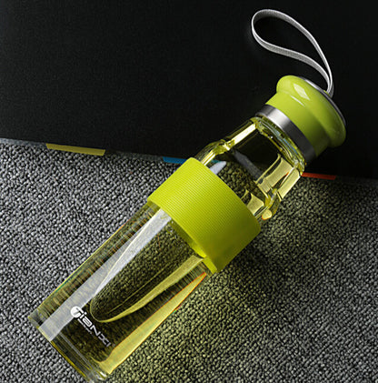 high quality Cille filter glass water bottle capacity 550ml