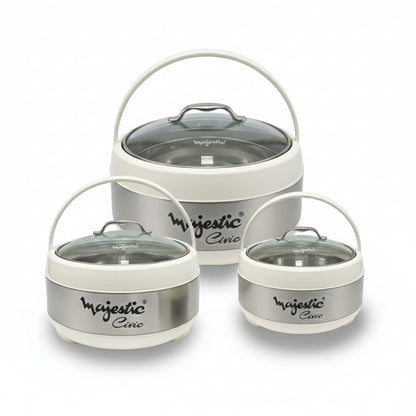 MAJESTIC Food Warmer 3PC CIVIC
