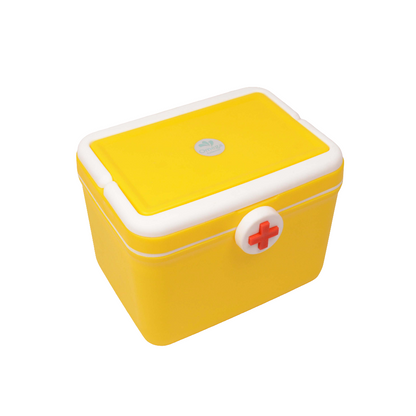 Medicine Storage Box - 1St Aid Box - Medical 1st Aid Storage Box - Plastic Body First Aid Box - Family Medicine Box/Family Emergency Kit Storage Box