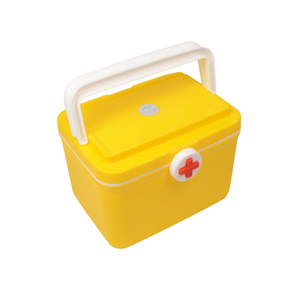 Medicine Storage Box - 1St Aid Box - Medical 1st Aid Storage Box - Plastic Body First Aid Box - Family Medicine Box/Family Emergency Kit Storage Box