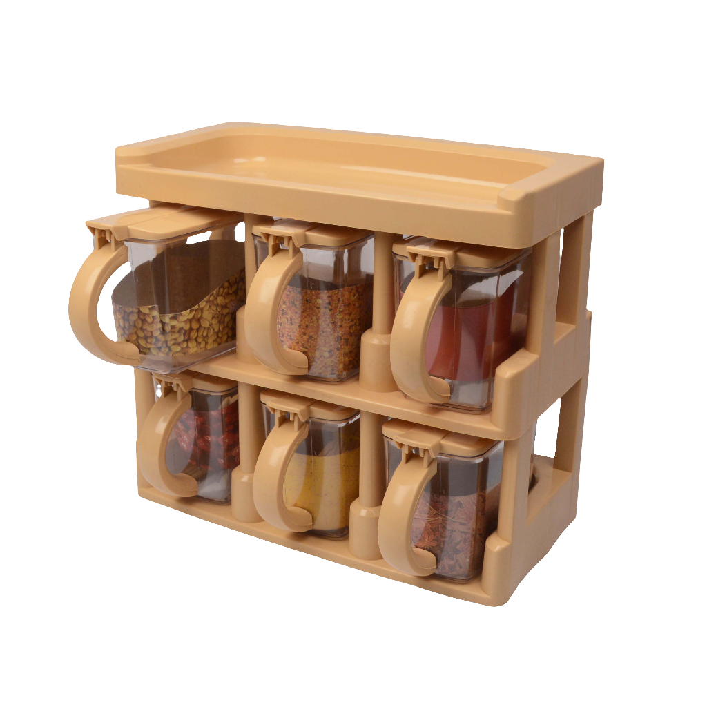 Spice Rack Masala Box Pcs Set - Main Image