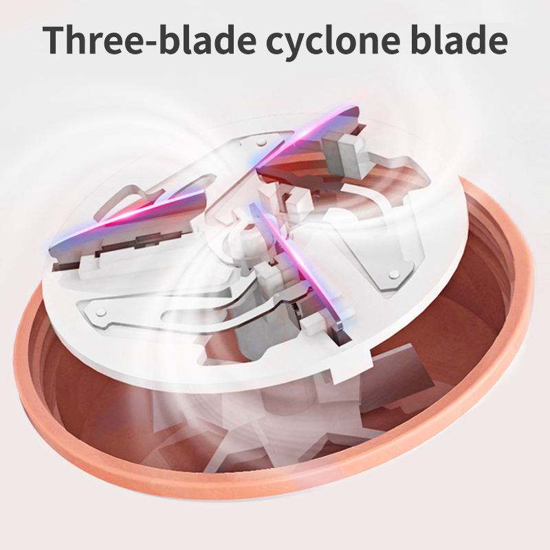 New Design High Quality 4w Three-blade Cyclone Blade Rechargeable Lint Remover Machine