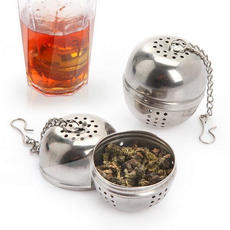 Stainless Steel Ball Shape flavor Tea Tools filter bags Kitchen gadgets tea strainer