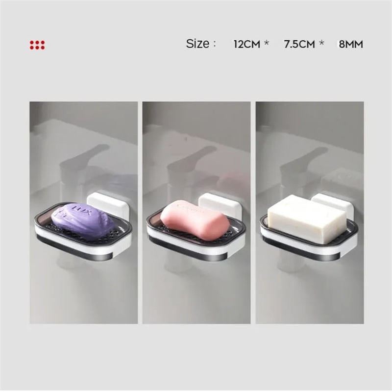 Punch Free Wall Mounted Soap Dishes Soap Box Soap Rack