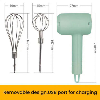 Smart Portable Electric Home Small Smart Kitchen Gadgets 2025 Kitchen Tools & Gadgets Egg Beater Whisk