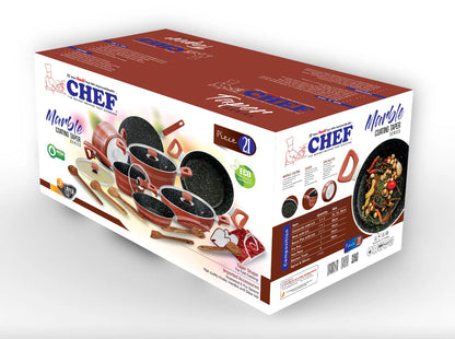 Chef Best Non Stick Cookware Set / Kitchen Set-Taper