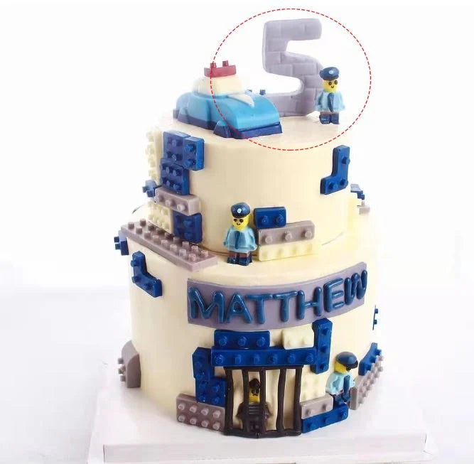 Large number cutter set numeric stainless steel cookie cutter set numbers fondant cutting tool