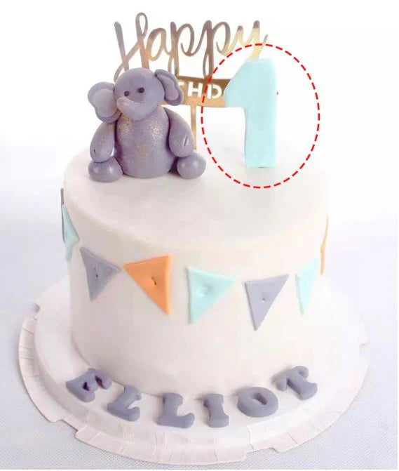 Large number cutter set numeric stainless steel cookie cutter set numbers fondant cutting tool