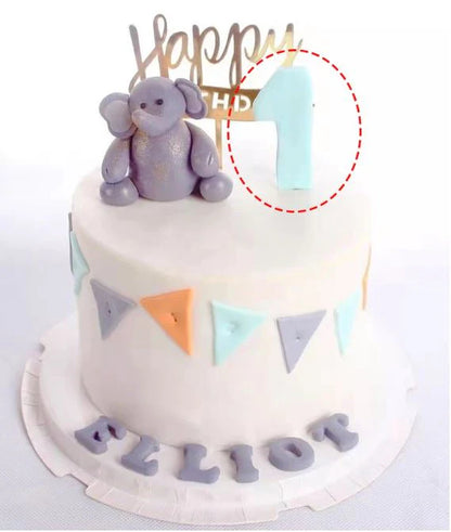 Large number cutter set numeric stainless steel cookie cutter set numbers fondant cutting tool