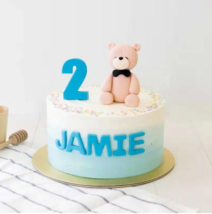 Large number cutter set numeric stainless steel cookie cutter set numbers fondant cutting tool