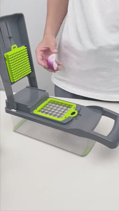 Hot Selling Kitchen Tools Multi 16 in 1 Manual Mandoline Fruit Vegetable Cutter Onion Dicer Veggie Slicer Vegetable Chopper