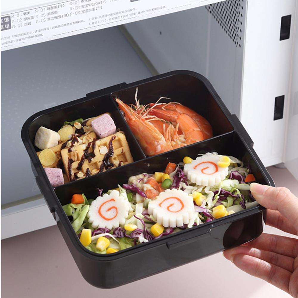 Square panda design new square plastic food storage containers