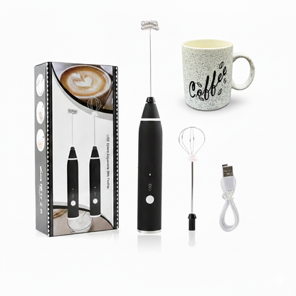 Coffee Mug + Coffee Beater Bundle