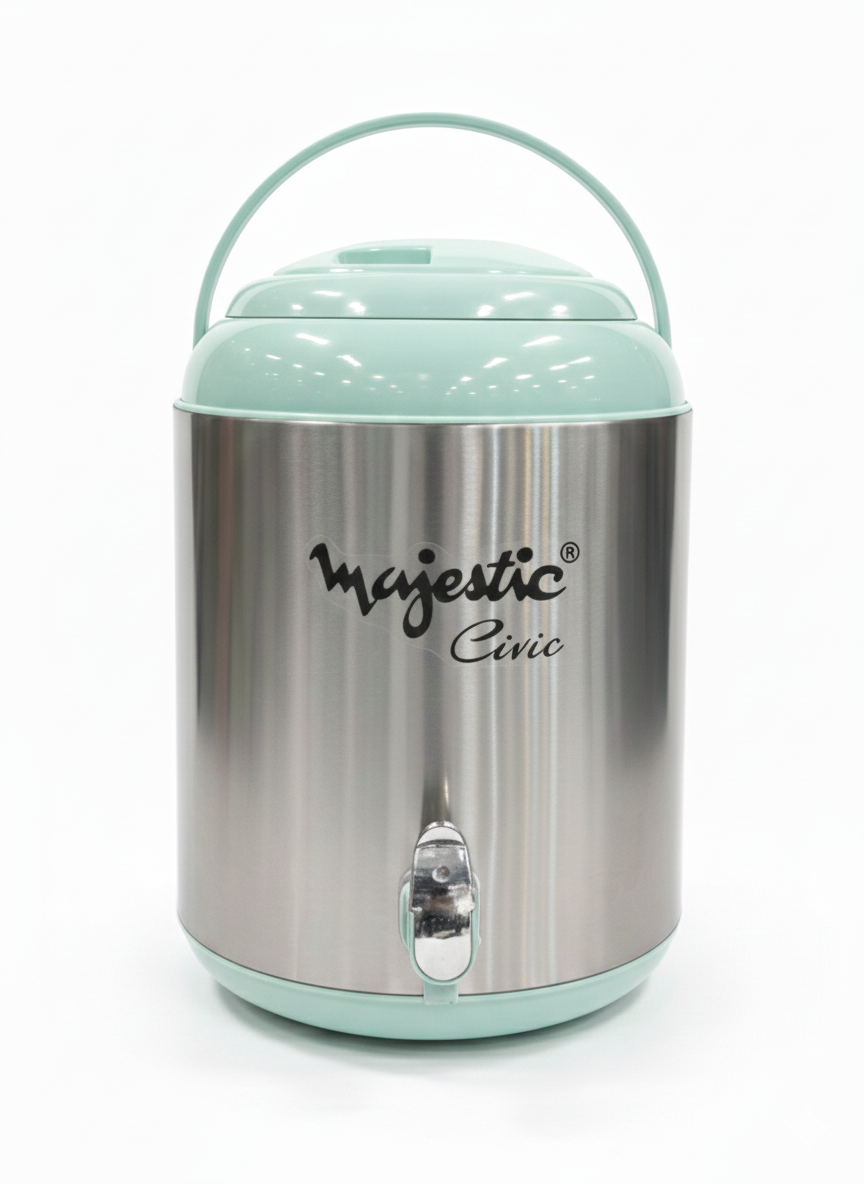 Majestic Unique Water Cooler 12 Liter – Premium Insulated Drink Cooler | Majestic Pakistan No.1 Brand