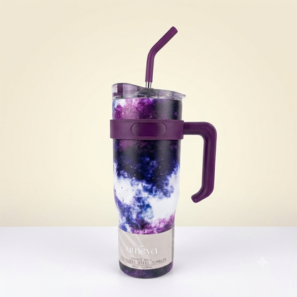 Ameya 40oz Double Wall Travel Tumbler - Galaxy Theme