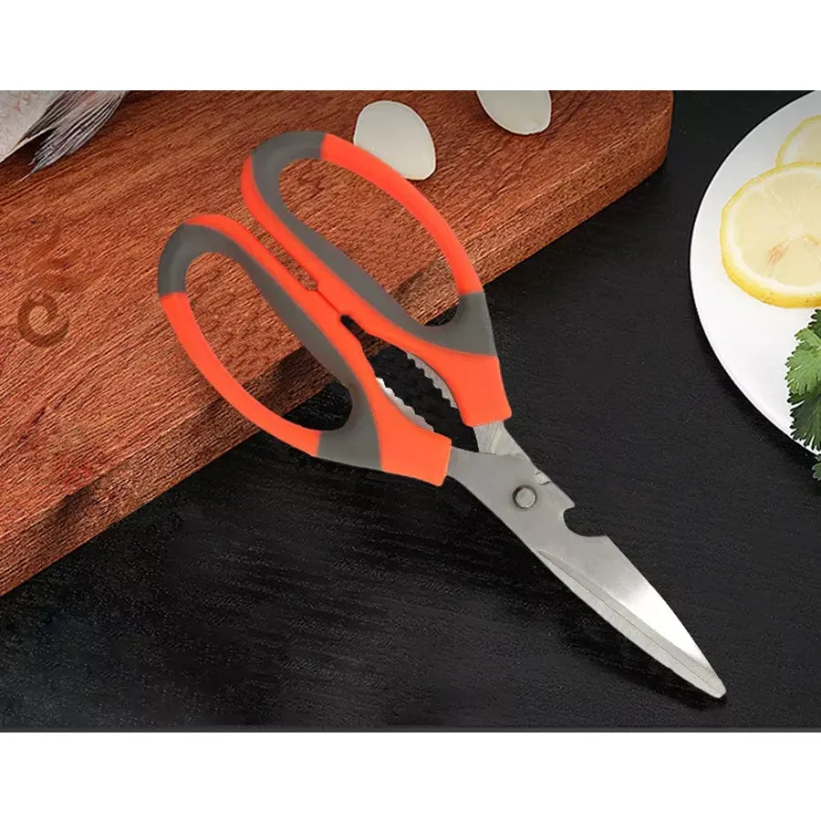 Kitchen Master Vegetable Cutter Extra Sharp Stainless Steel With 5 Blade Scissor & Cover
